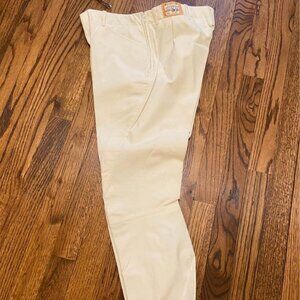 NEW Tailored Sportsman Ladies Low Rise Side Zip Breech, 30 Reg, white